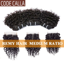 Load image into Gallery viewer, Indian Kinky Curly Remy Human Hair 6 inch Hair Bundles