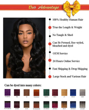 Load image into Gallery viewer, Brazilian Body Wave Remy Human Hair 4x4 Hair Bundle