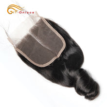 Load image into Gallery viewer, Brazilian Loose Wave 100% Remy Human Hair 4x4 Lace Closure