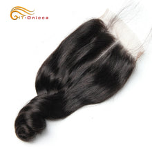 Load image into Gallery viewer, Brazilian Loose Wave 100% Remy Human Hair 4x4 Lace Closure