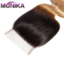 Load image into Gallery viewer, Brazilian Body Wave Non-Remy Human Hair 4x4 Lace Closure