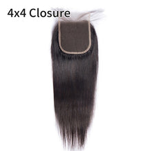 Load image into Gallery viewer, Peruvian Straight Remy Human Hair 2x6 Pre Plucked Lace Closure