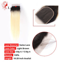 Load image into Gallery viewer, Brazilian Straight Remy Human Hair 4x4/13x4 Lace Closure