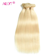 Load image into Gallery viewer, Brazilian Straight Remy Human Hair With HD Lace Closure Hair Bundles
