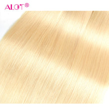 Load image into Gallery viewer, Brazilian Straight Remy Human Hair With HD Lace Closure Hair Bundles
