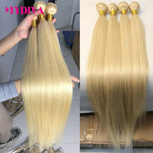 Load image into Gallery viewer, Brazilian Straight Remy Human Hair  30-32-34-40inch Bundle
