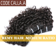 Load image into Gallery viewer, Indian  Kinky Curly Remy Human Hair 6 inch Hair Bundles
