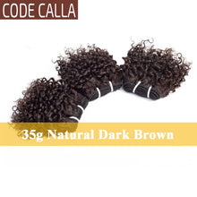 Load image into Gallery viewer, Indian  Kinky Curly Remy Human Hair 6 inch Hair Bundles
