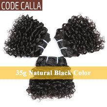 Load image into Gallery viewer, Indian  Kinky Curly Remy Human Hair 6 inch Hair Bundles
