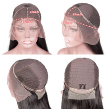 Load image into Gallery viewer, Brazilian Body Wave Full Remy Human Hair Pre Plucked 13x4 Hd Lace Frontal Wigs 30 Inch
