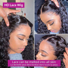 Load image into Gallery viewer, Deep Wave Human Hair Full Lace Frontal Wig 30-34 Inch
